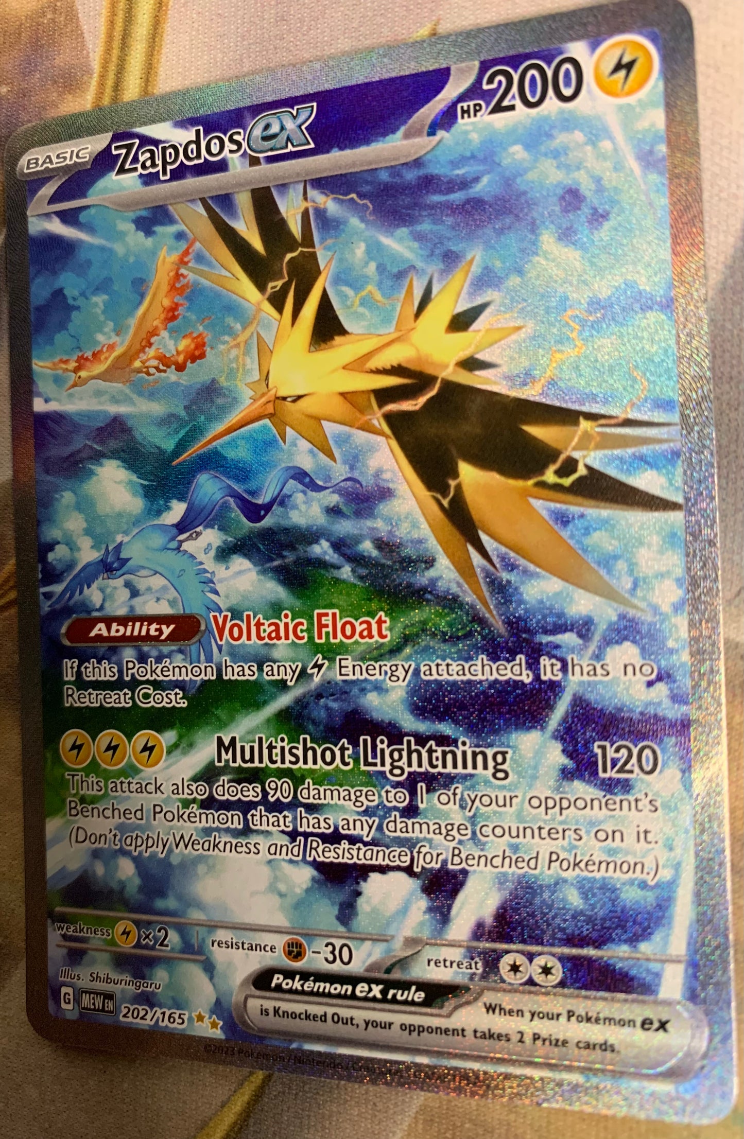 Zapdos ex