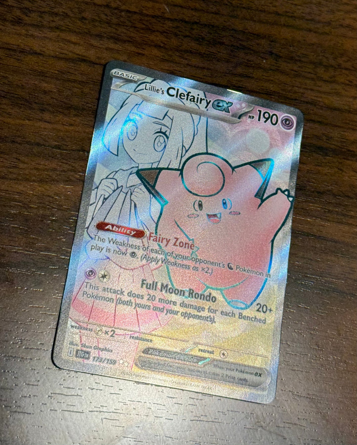 Lillie's Clefairy ex