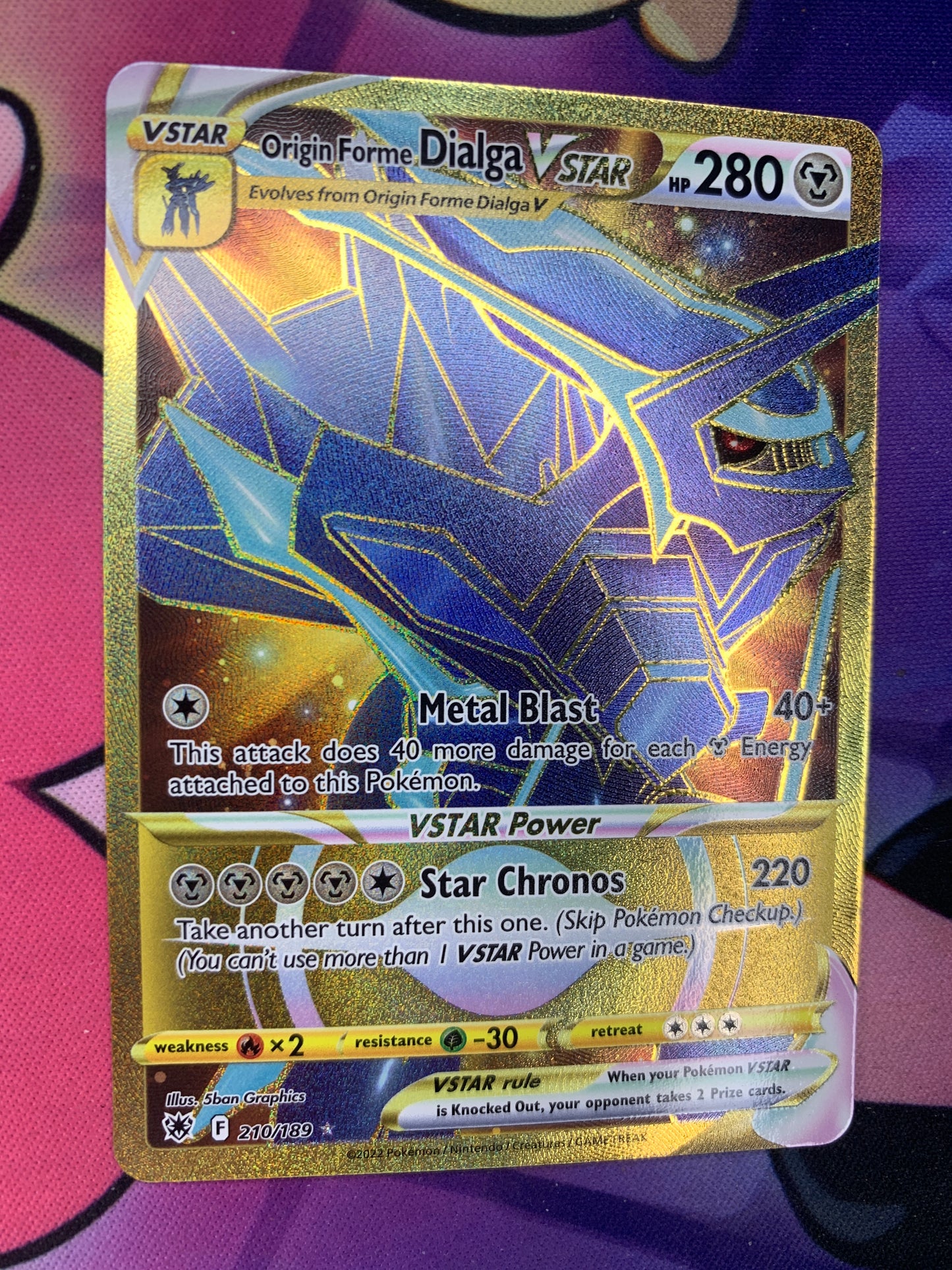 Origin Forme Dialga VSTAR