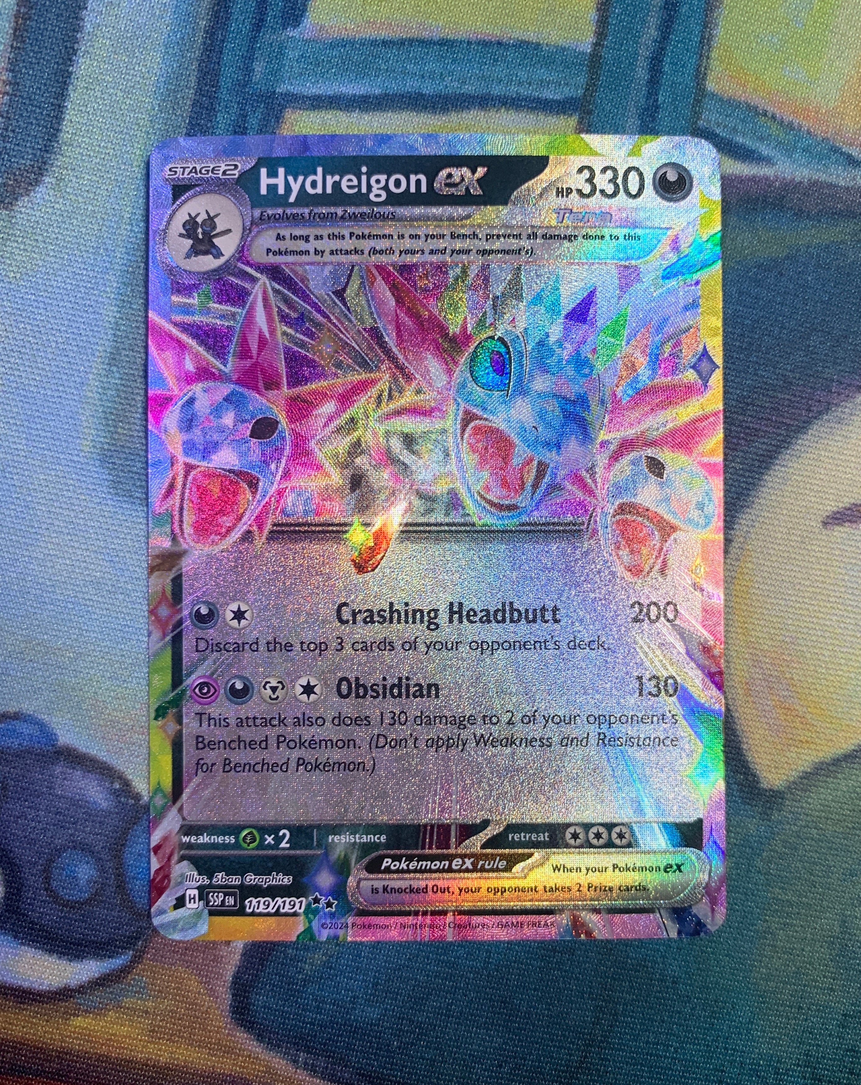 Hydreigon ex Pally's Trainer & Collector Store Hydreigon ex Pally's Trainer & Collector Store
