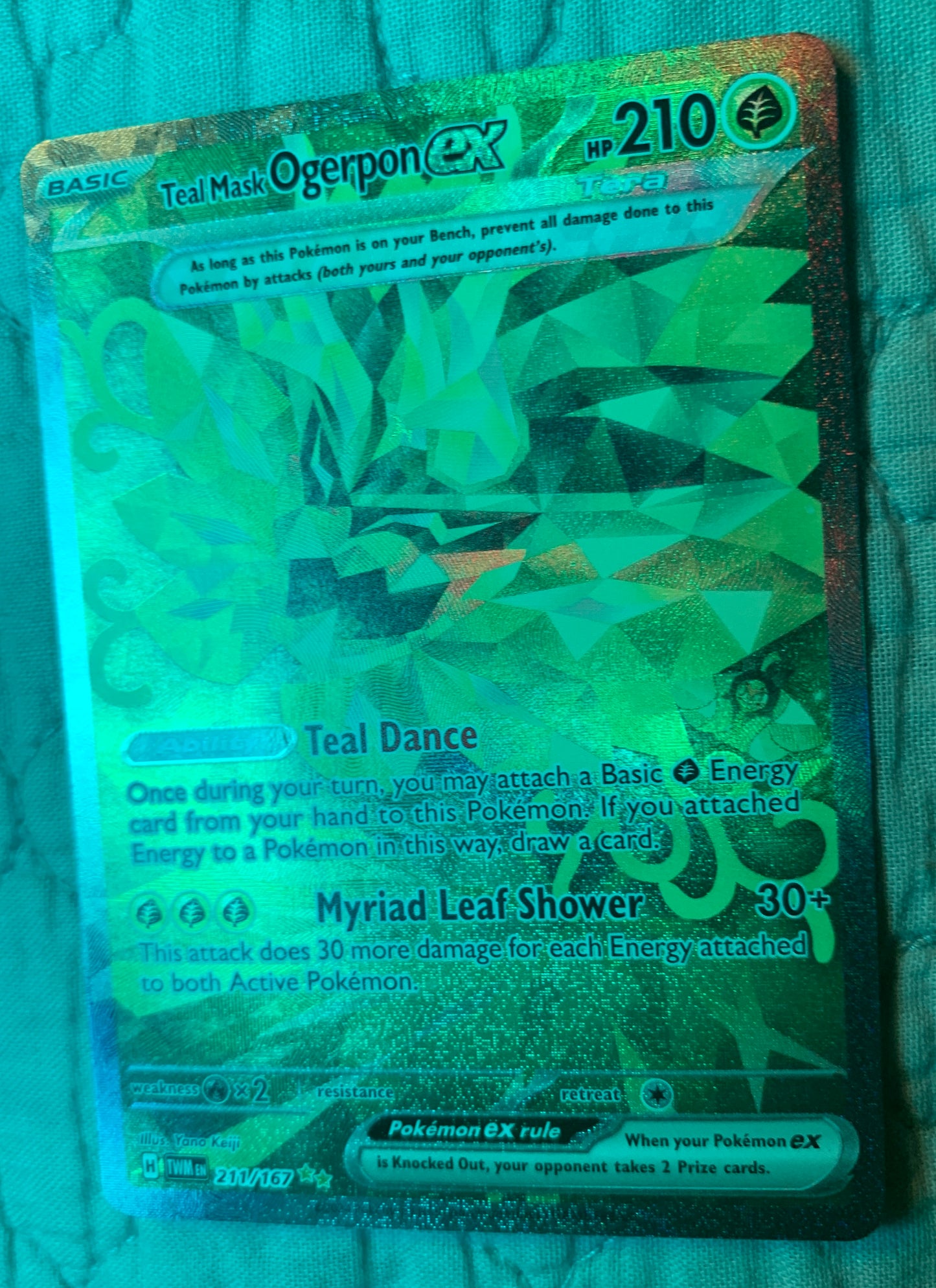 Teal Mask Ogerpon ex (Tera)