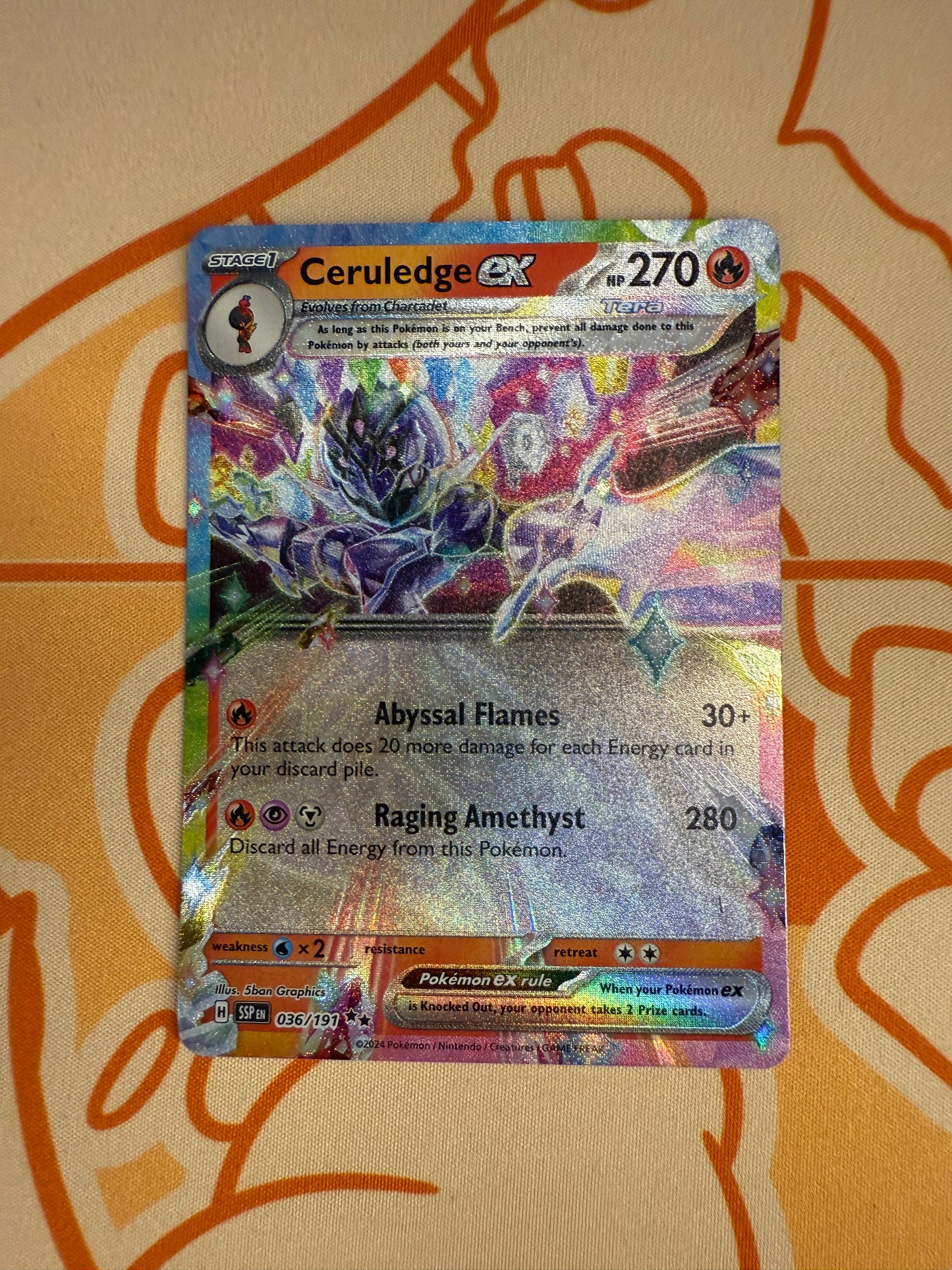 Ceruledge ex (Stellar)