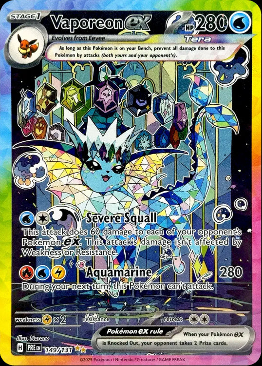 Vaporeon ex (Stellar)
