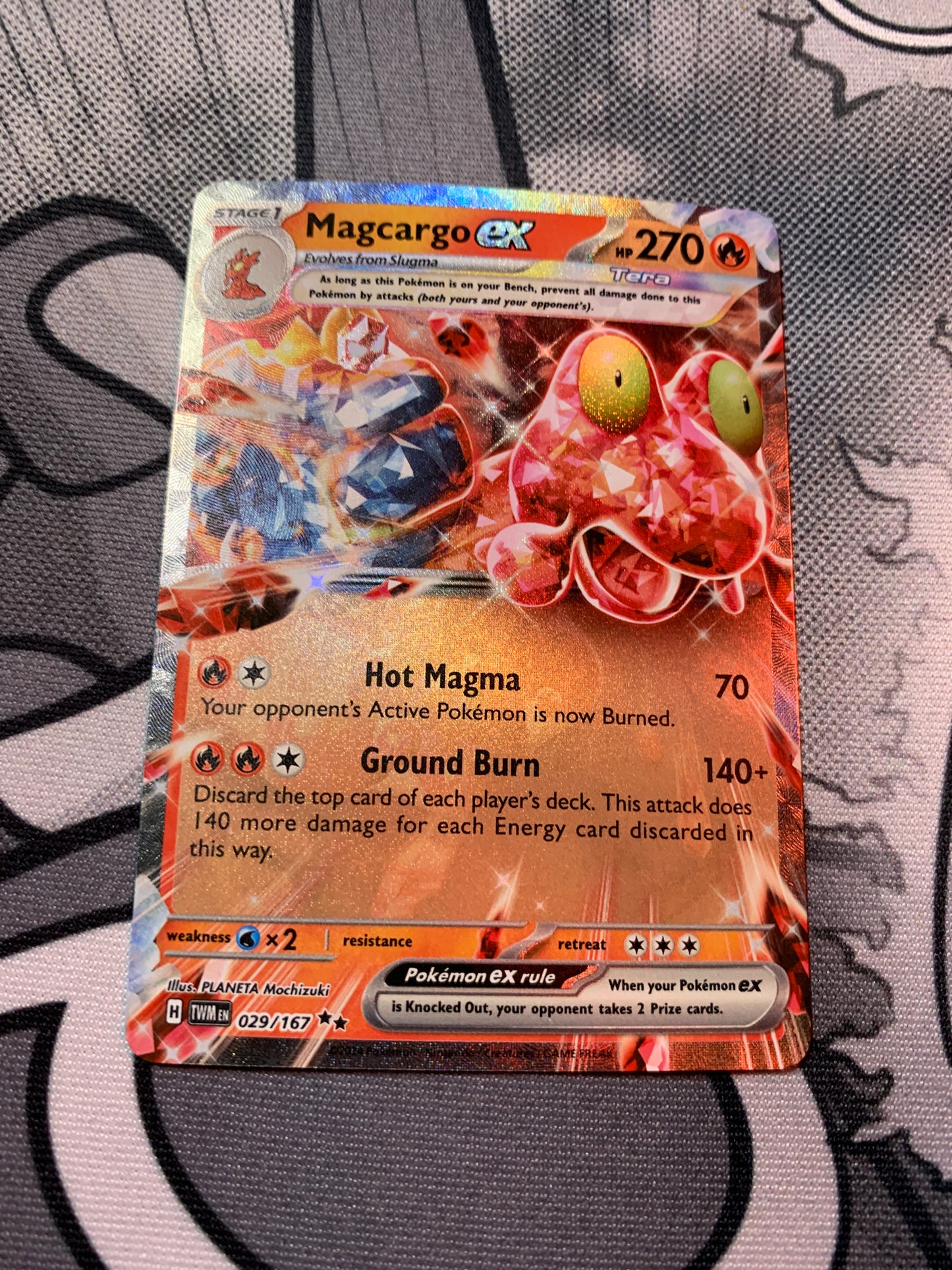 Magcargo ex (Tera)