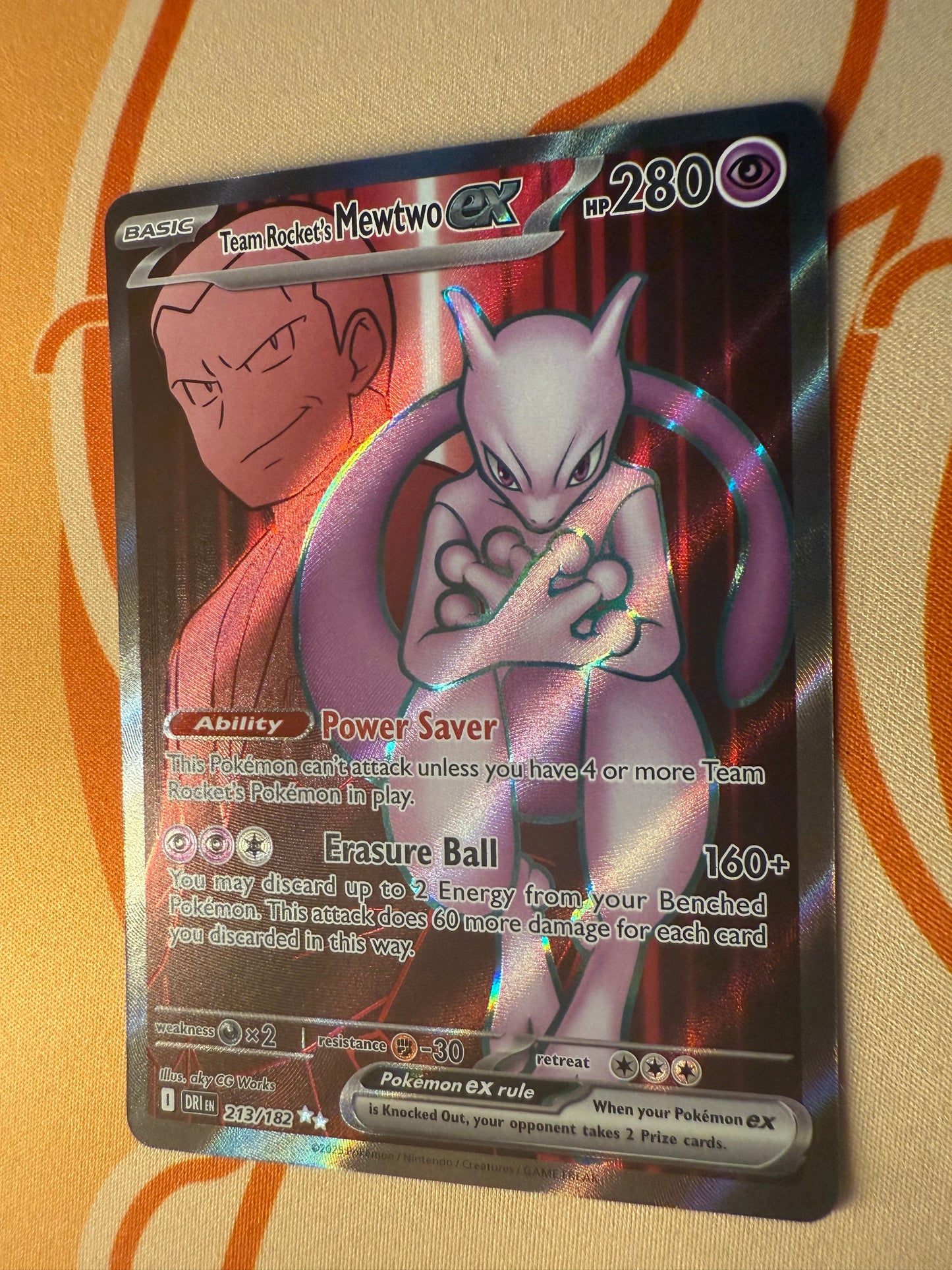 Team Rocket’s Mewtwo ex