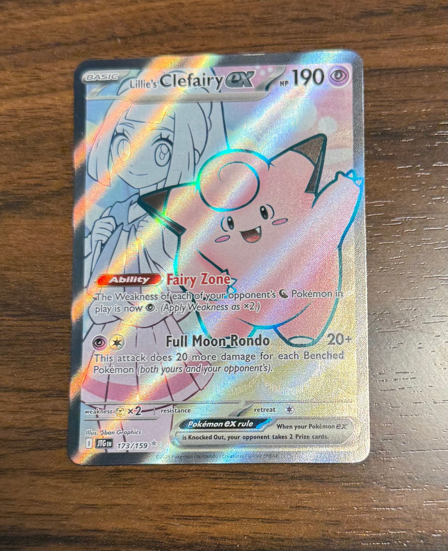 Lillie's Clefairy ex