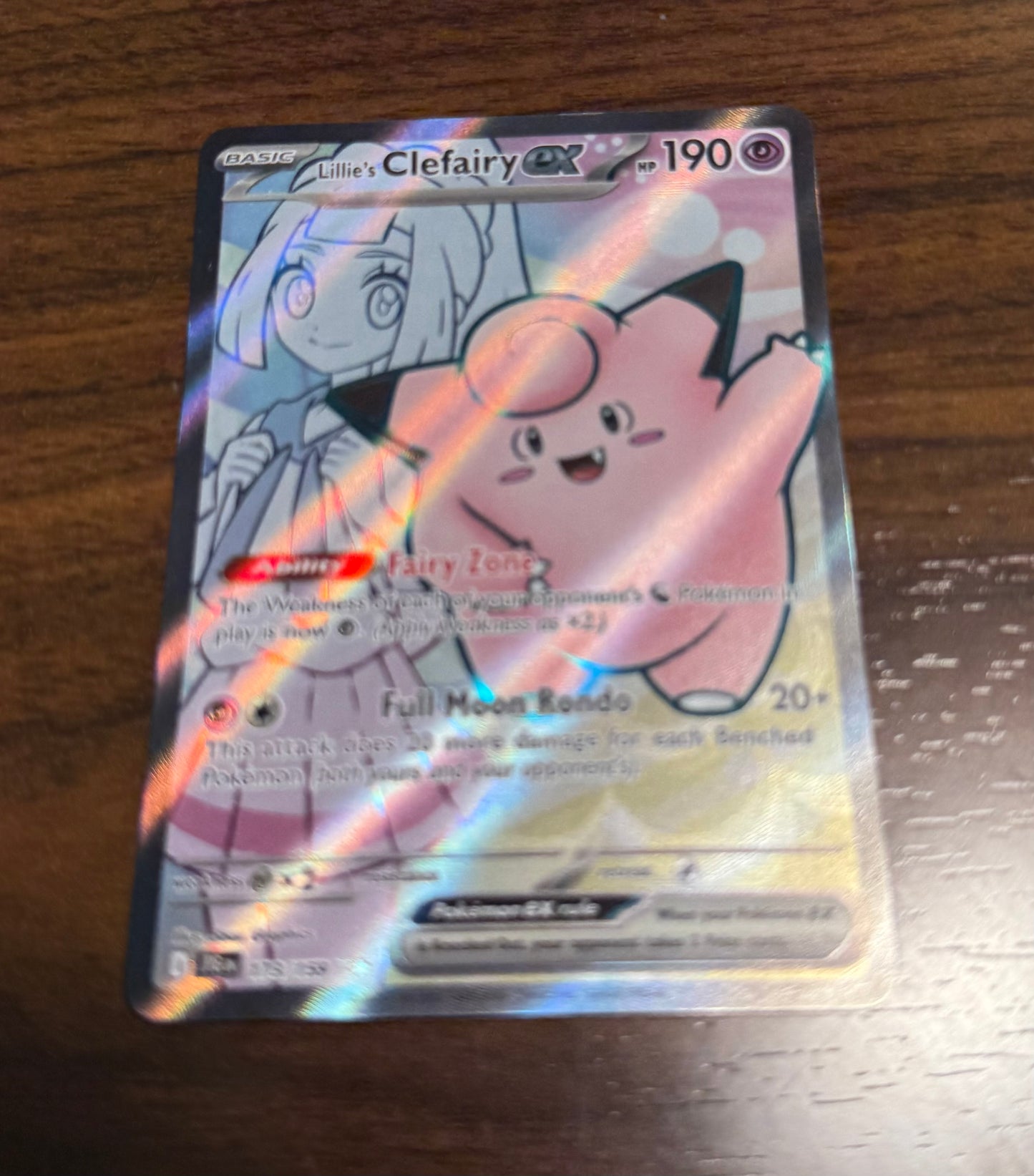 Lillie's Clefairy ex