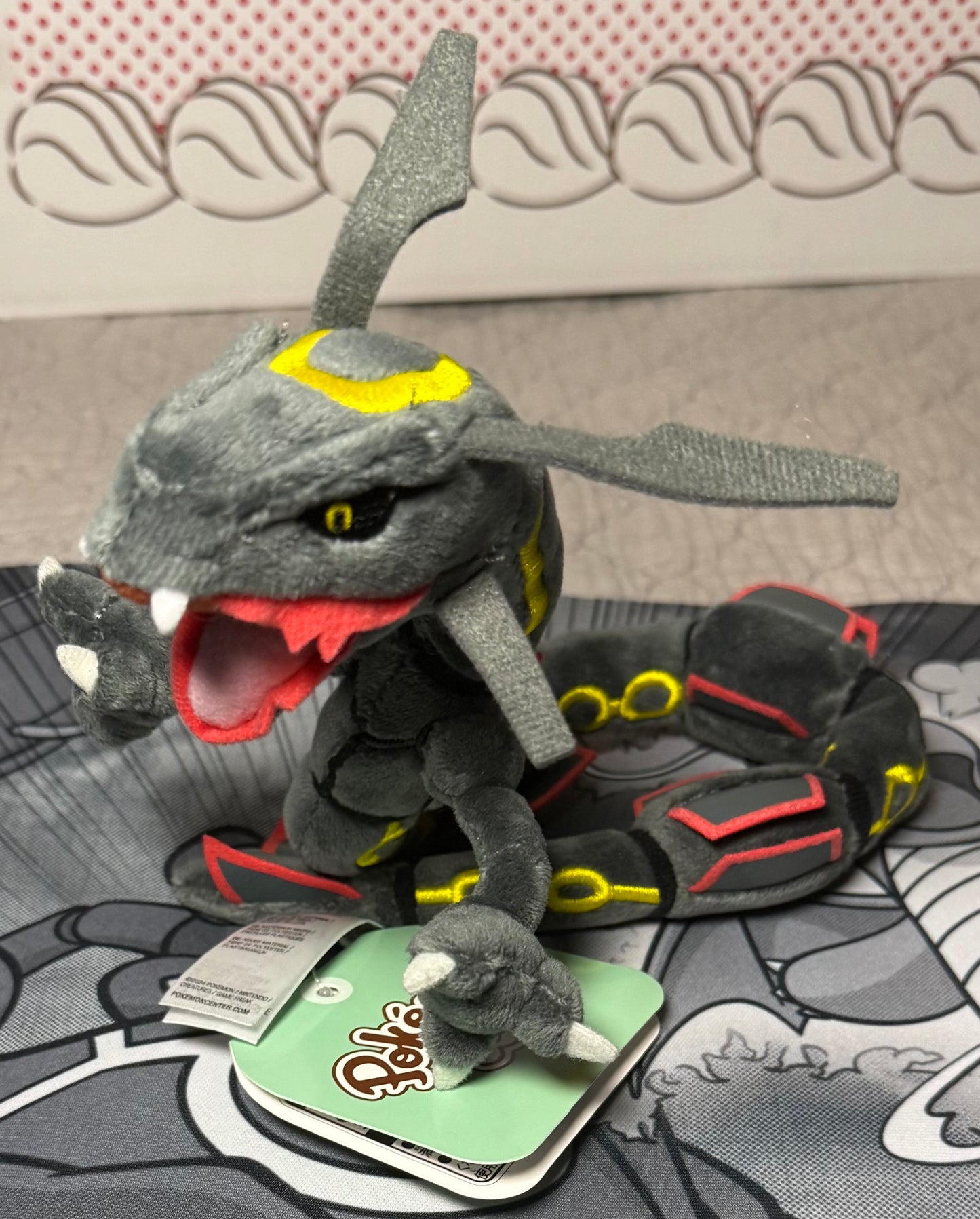 Pokemon Fit Shiny Rayquaza Plush