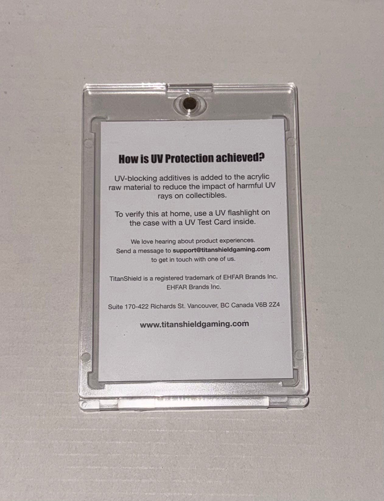 TitanShield One Touch Magnetic Card Protector