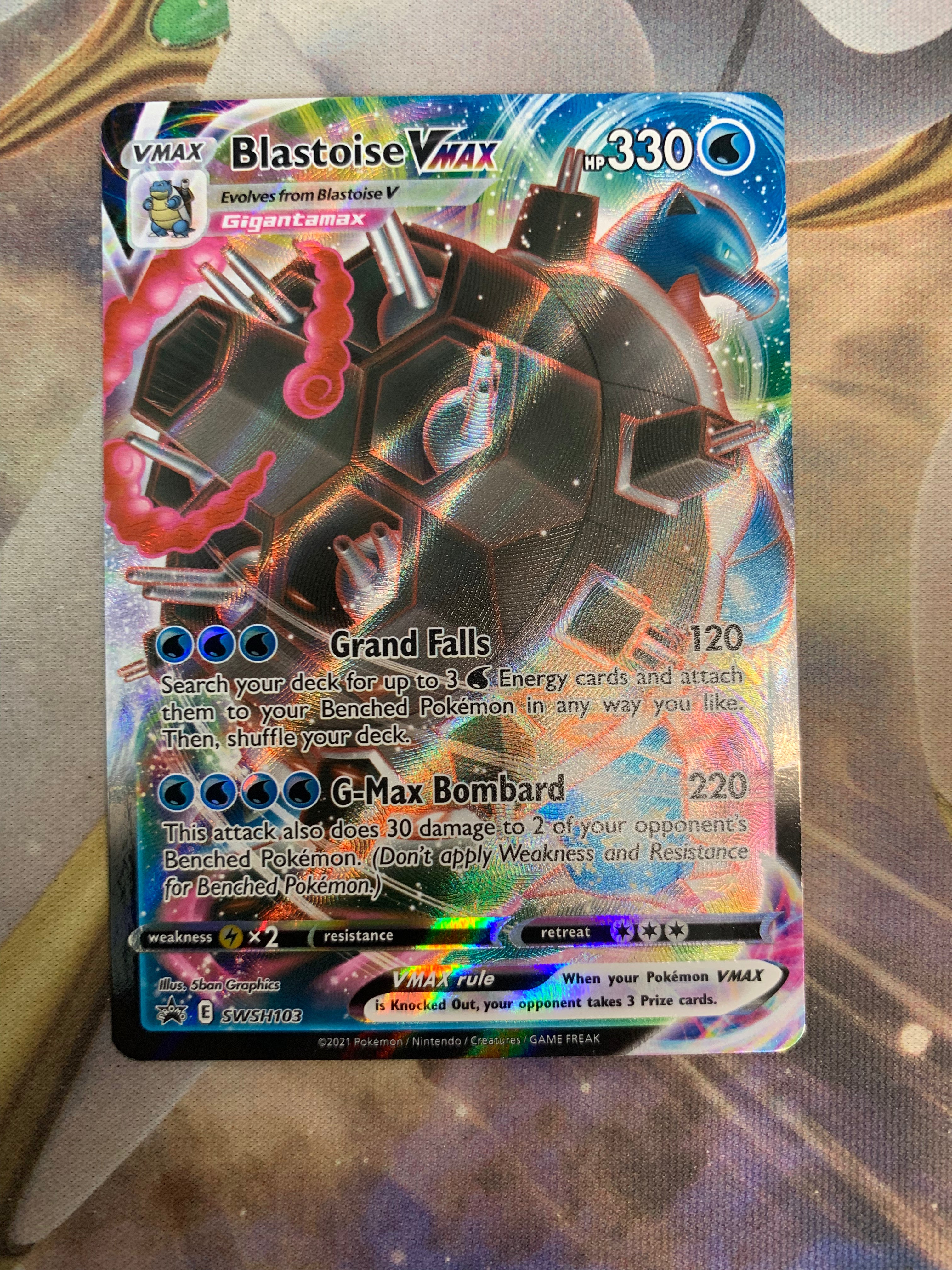Blastoise VMAX – Pally's Trainer & Collector Store