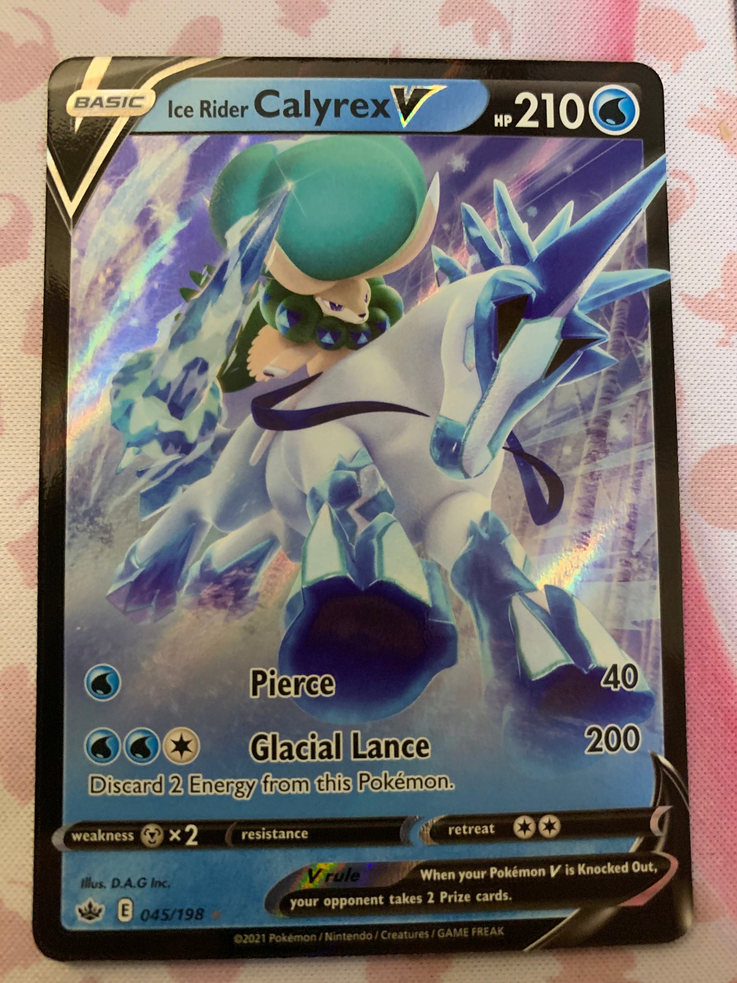 Ice Rider Calyrex V