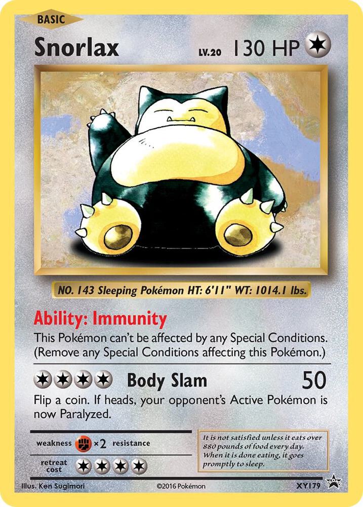 Snorlax [XY179 - ENG]