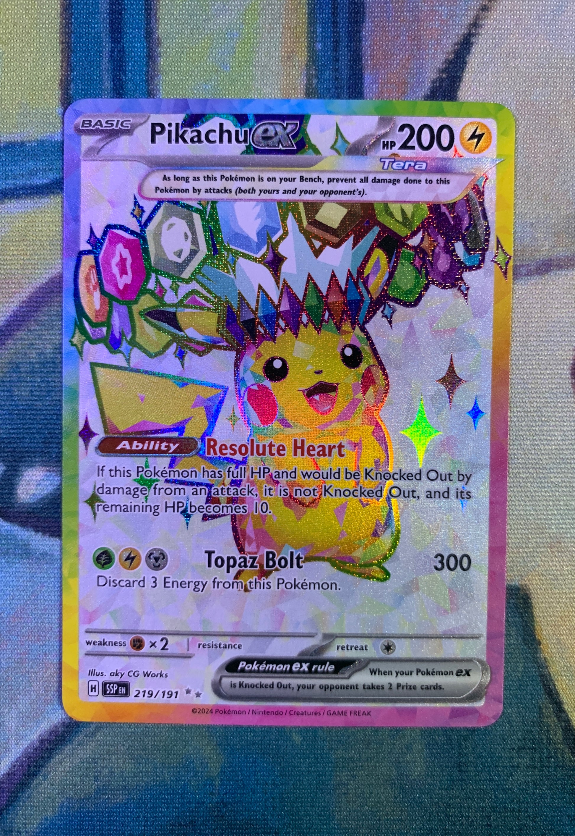 Pikachu ex Pally's Trainer & Collector Store Pikachu ex Pally's Trainer & Collector Store
