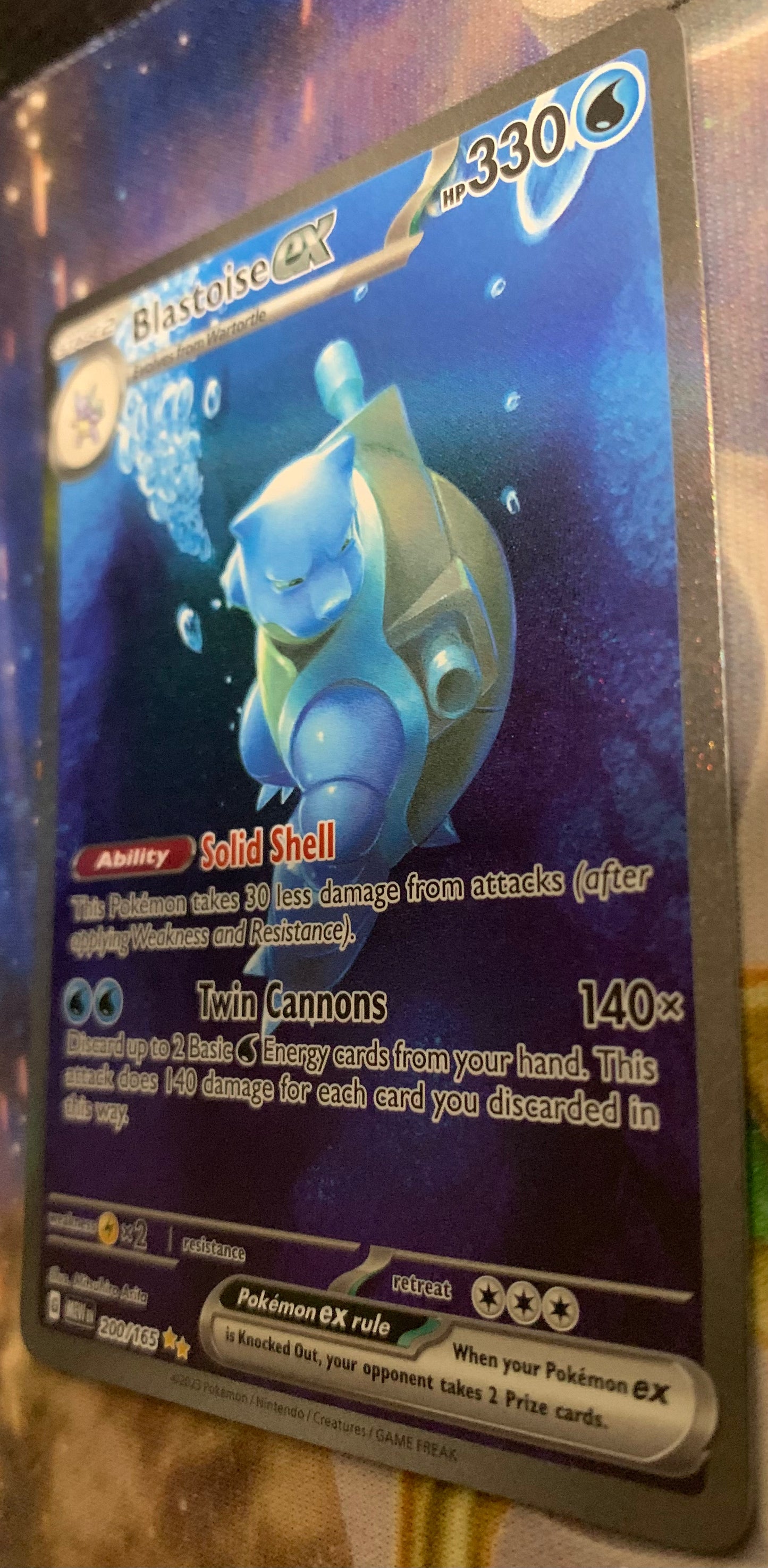Blastoise ex