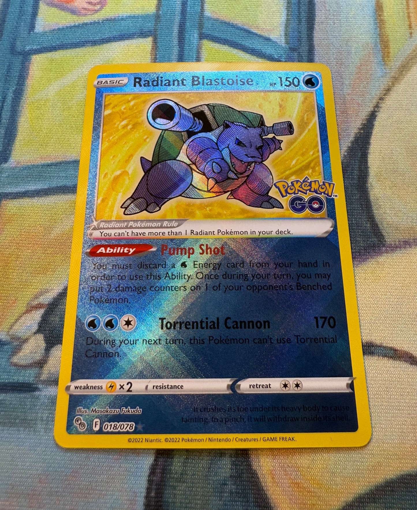 Radiant Blastoise
