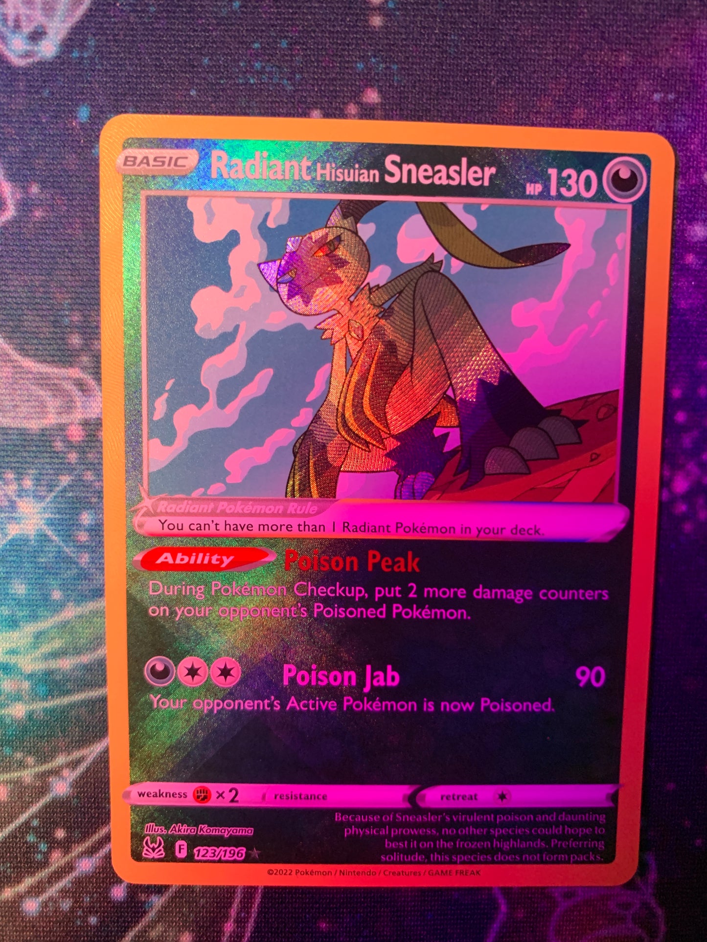 Radiant Hisuian Sneasler