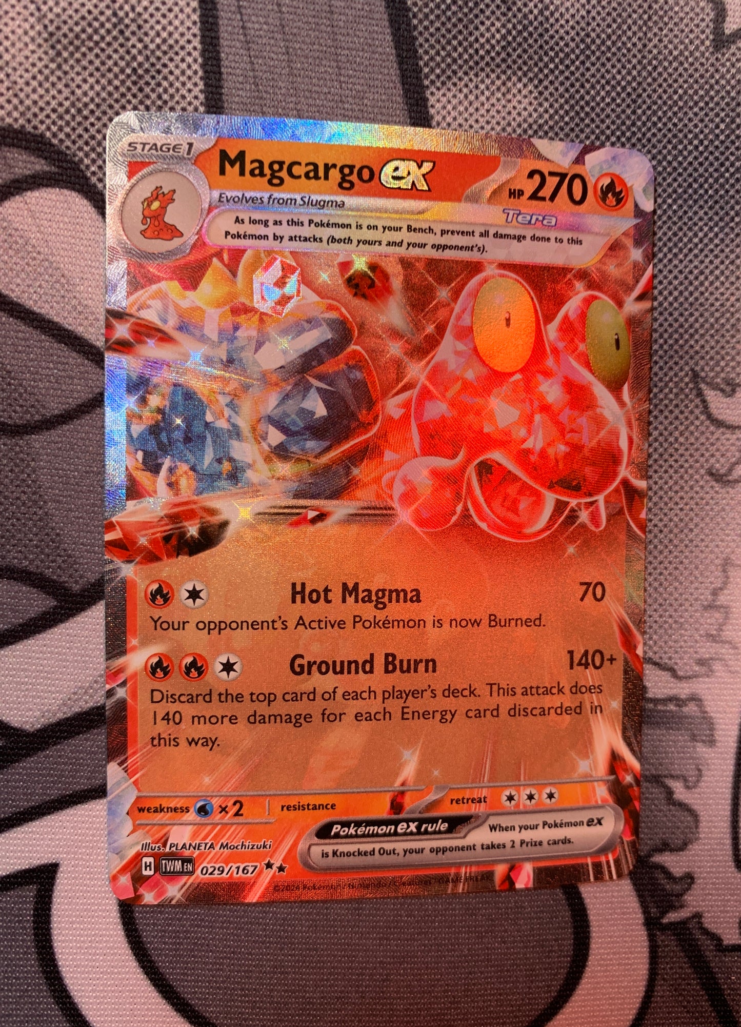 Magcargo ex (Tera)