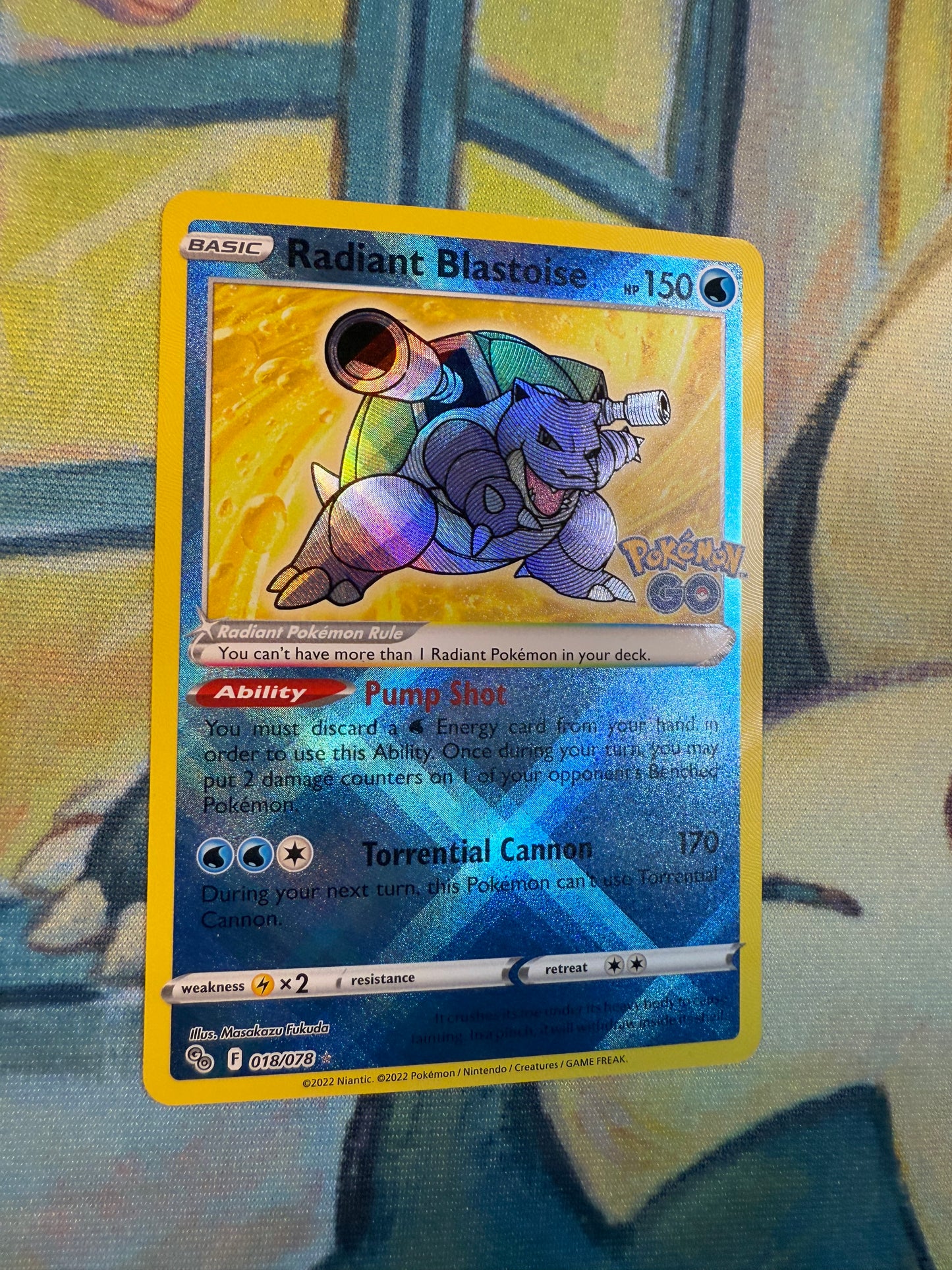 Radiant Blastoise