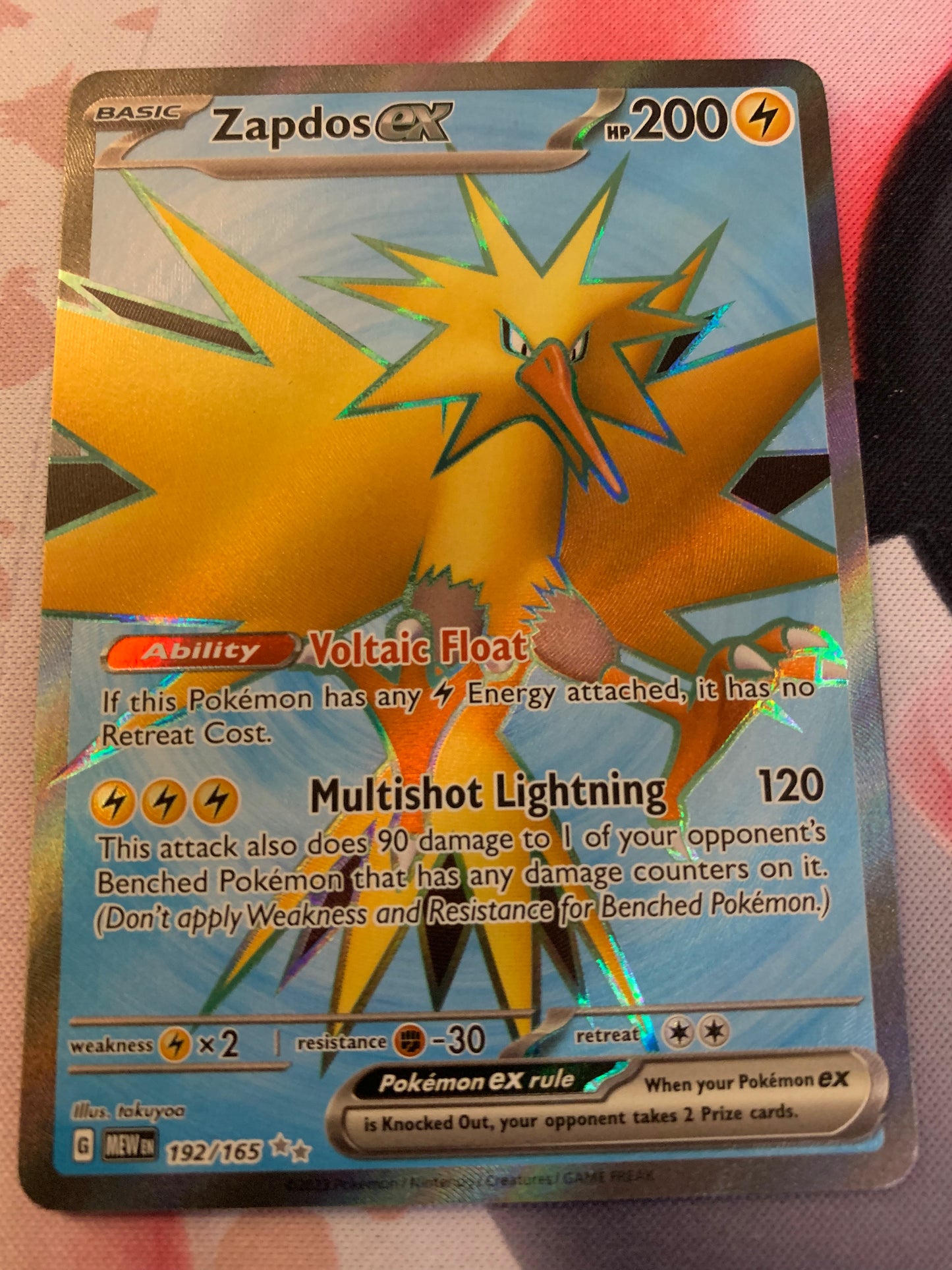 Zapdos ex