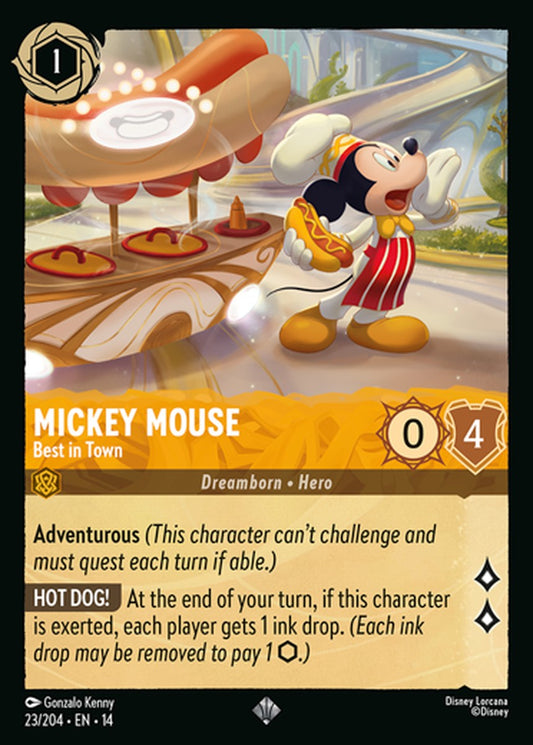 Mickey Mouse | Best in Town [Super Rare - 23/204]