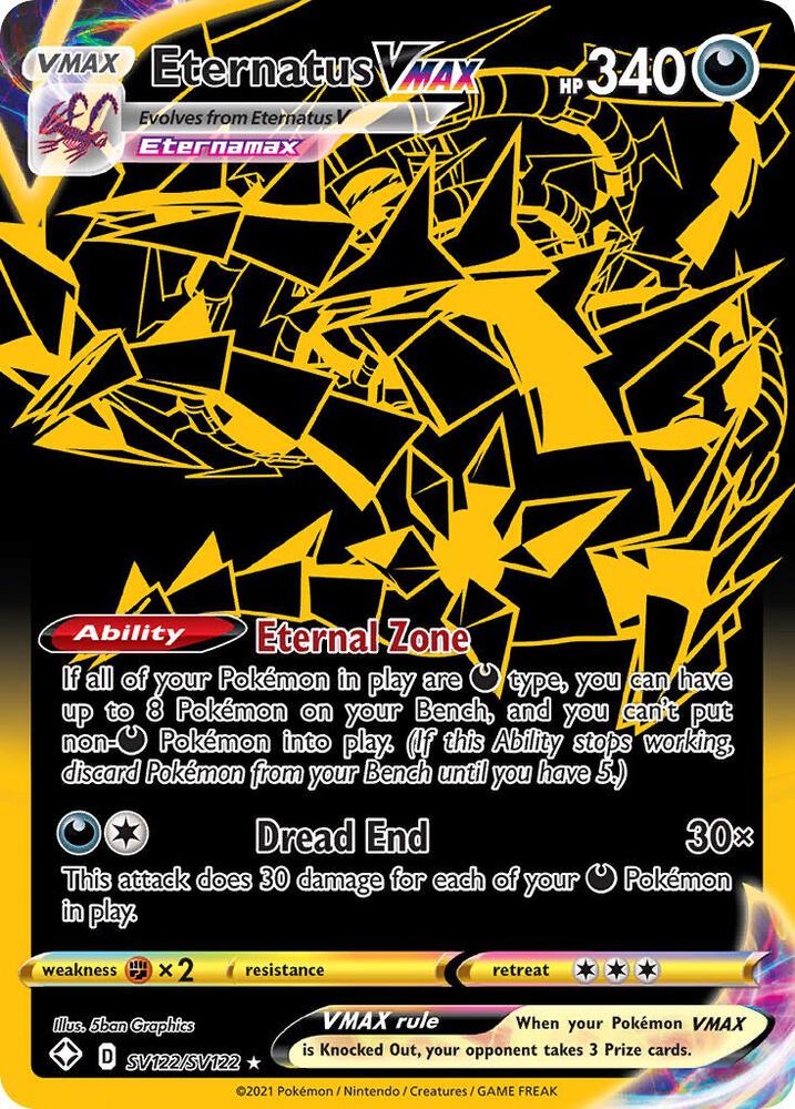 Eternatus VMAX [SV122/SV122 - ENG]