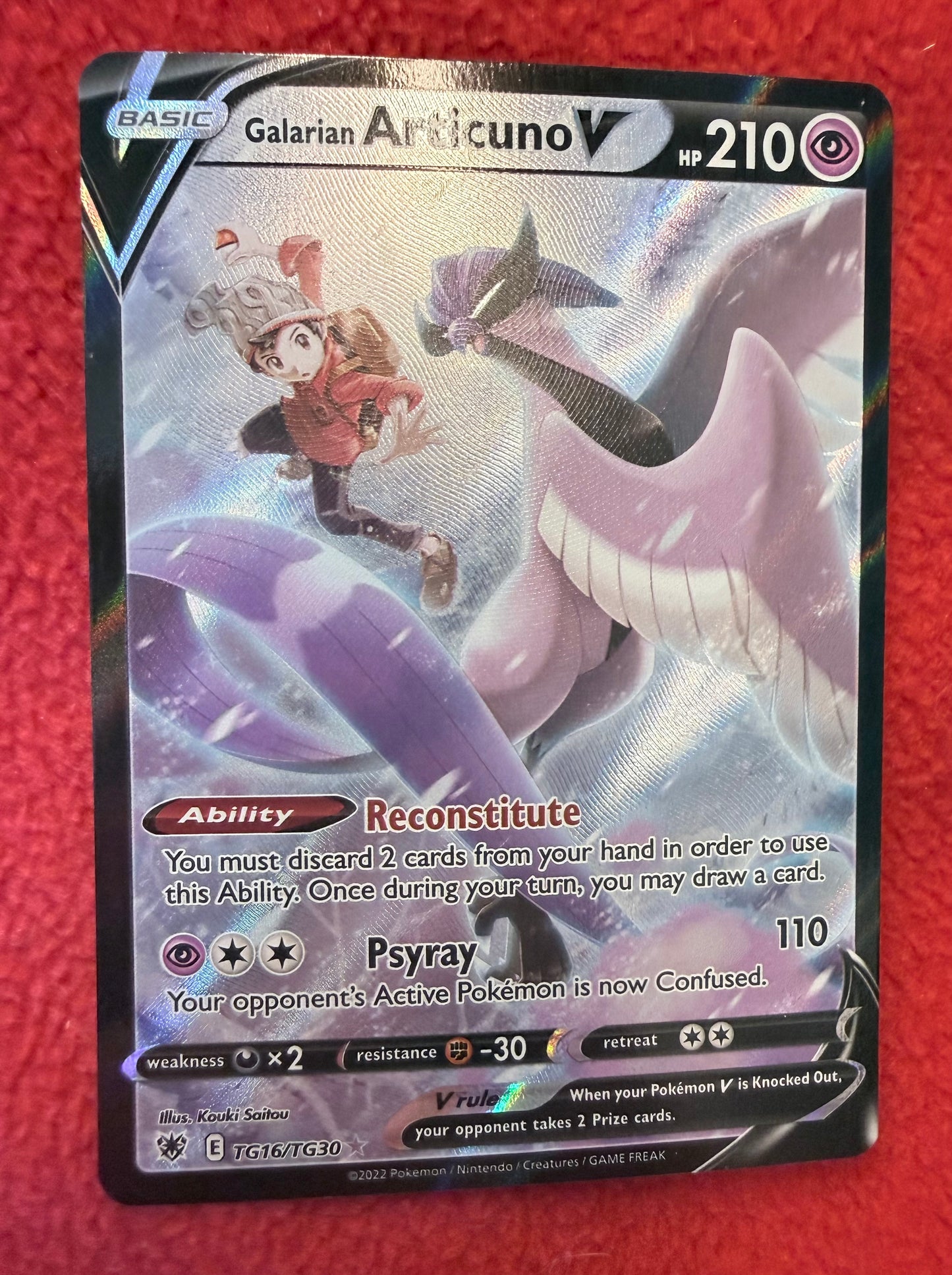 Galarian Articuno V [TG16/TG30 - ENG]