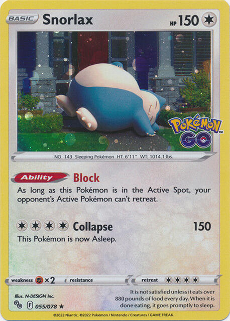 Snorlax [055/078 Extras - ENG]