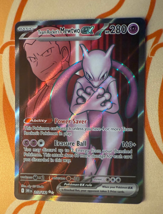 Team Rocket’s Mewtwo ex