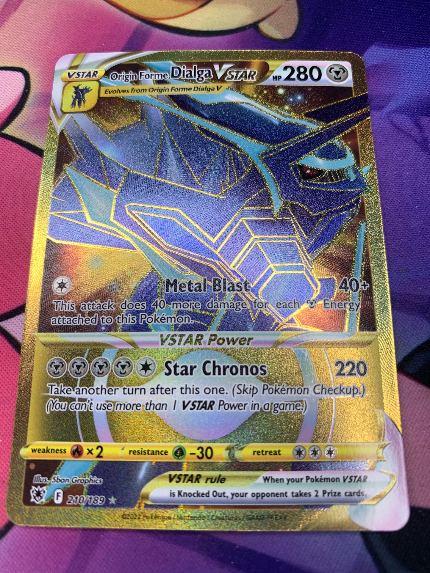 Origin Forme Dialga VSTAR