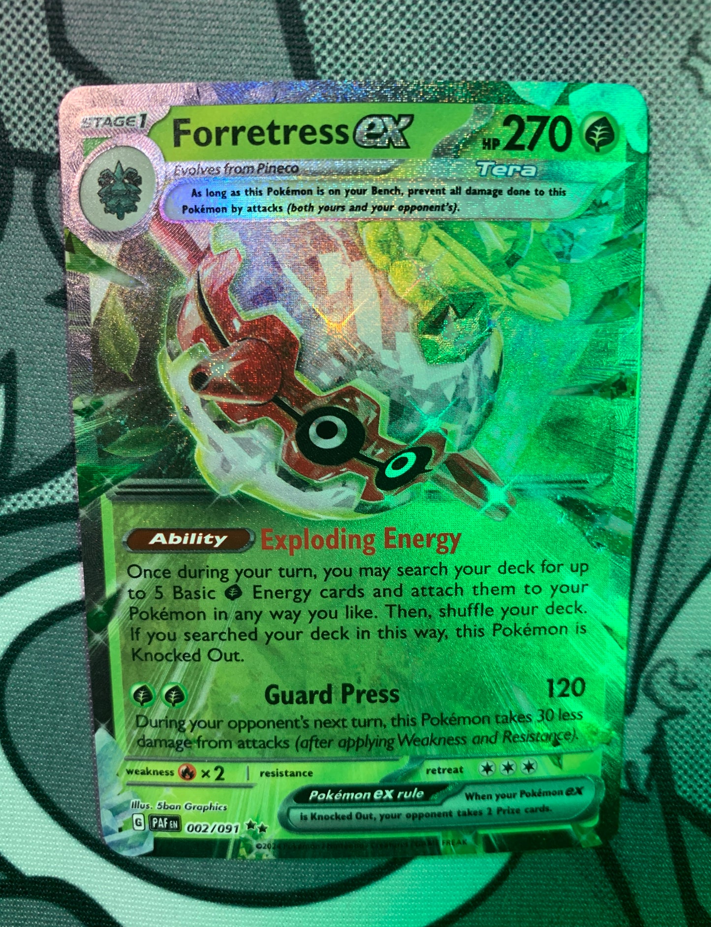 Forretress ex (Tera)