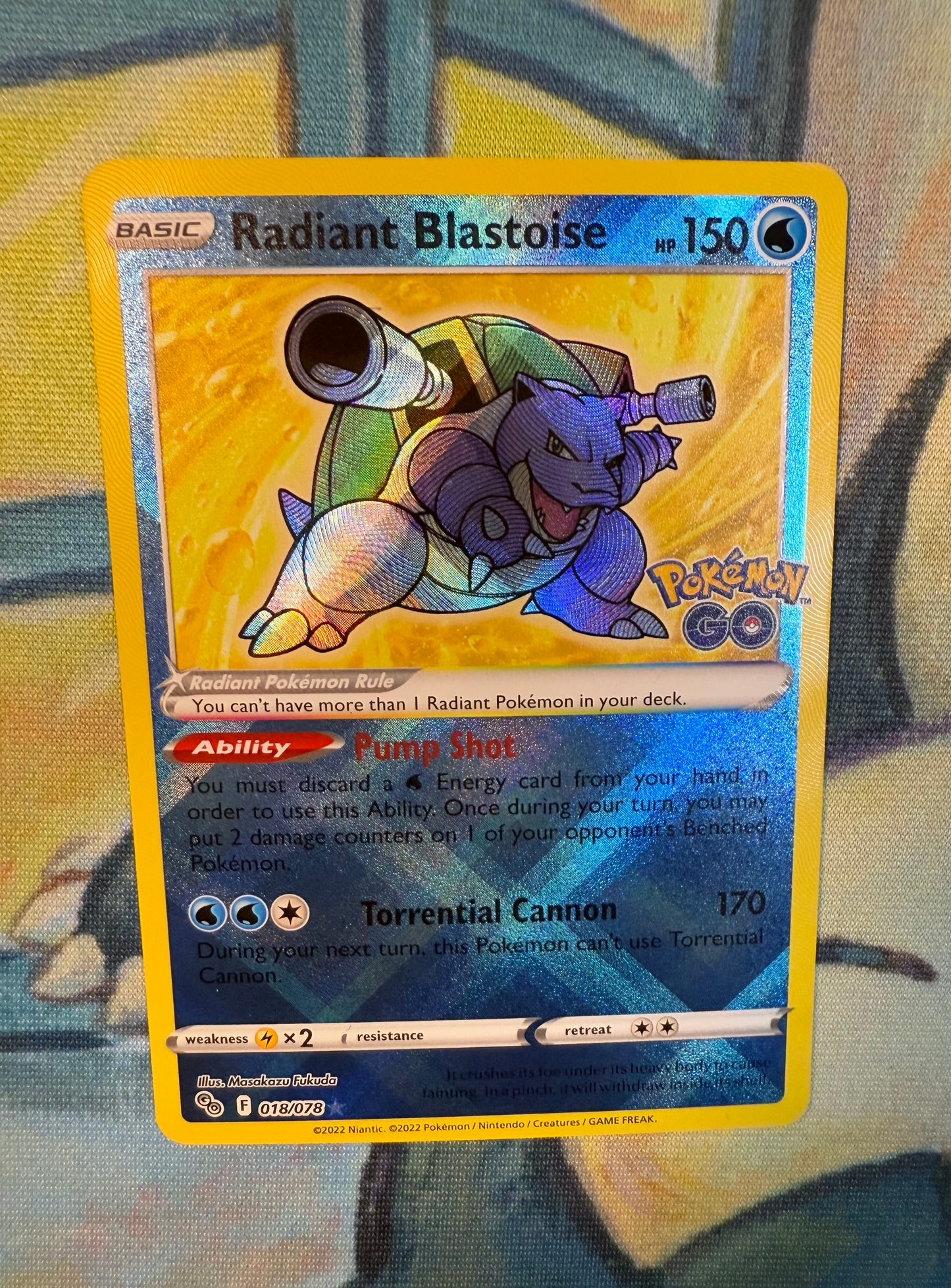 Radiant Blastoise