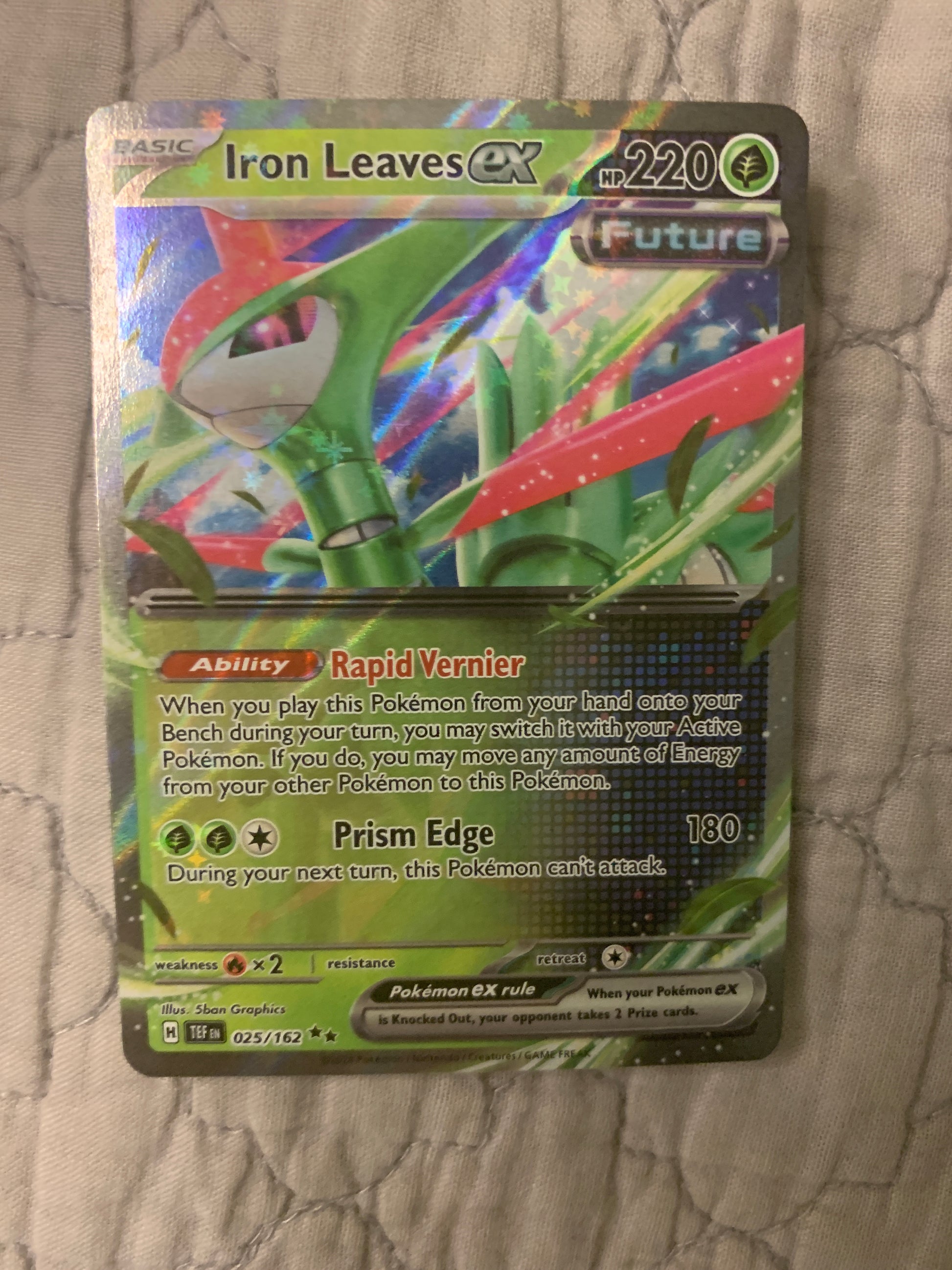 iron leaves ex pokemon card value Iron Leaves ex – Pally's Trainer & Collector Store