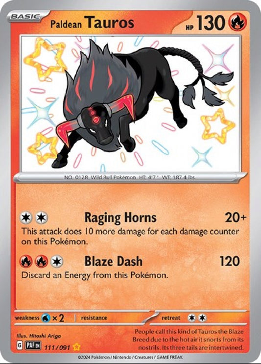 Paldean Tauros (Fire)