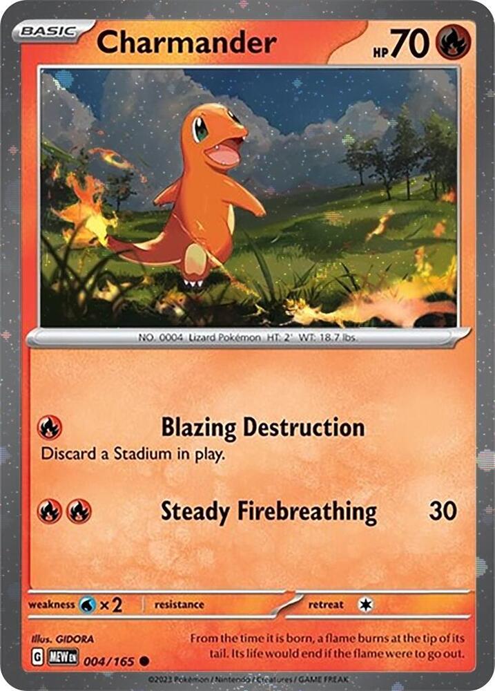 Charmander [004/165 Extras - ENG]