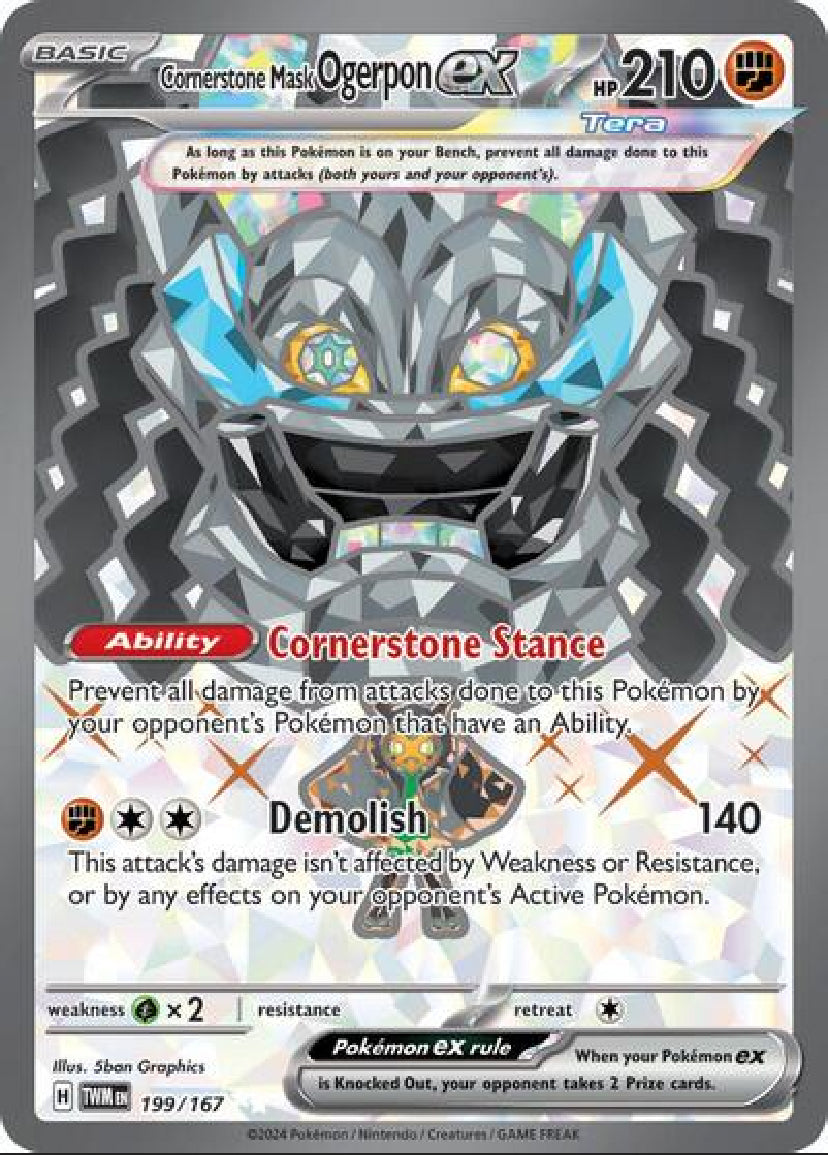 Cornerstone Mask Ogerpon ex (Tera)