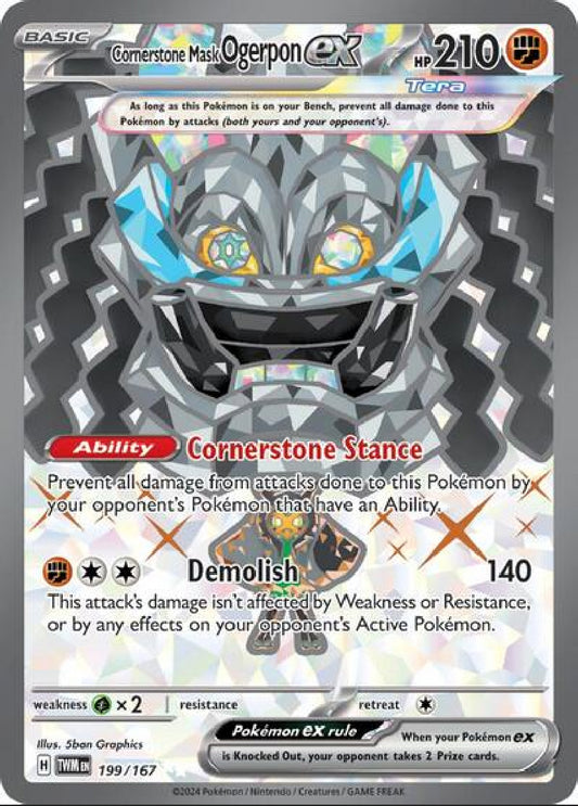 Cornerstone Mask Ogerpon ex (Tera)