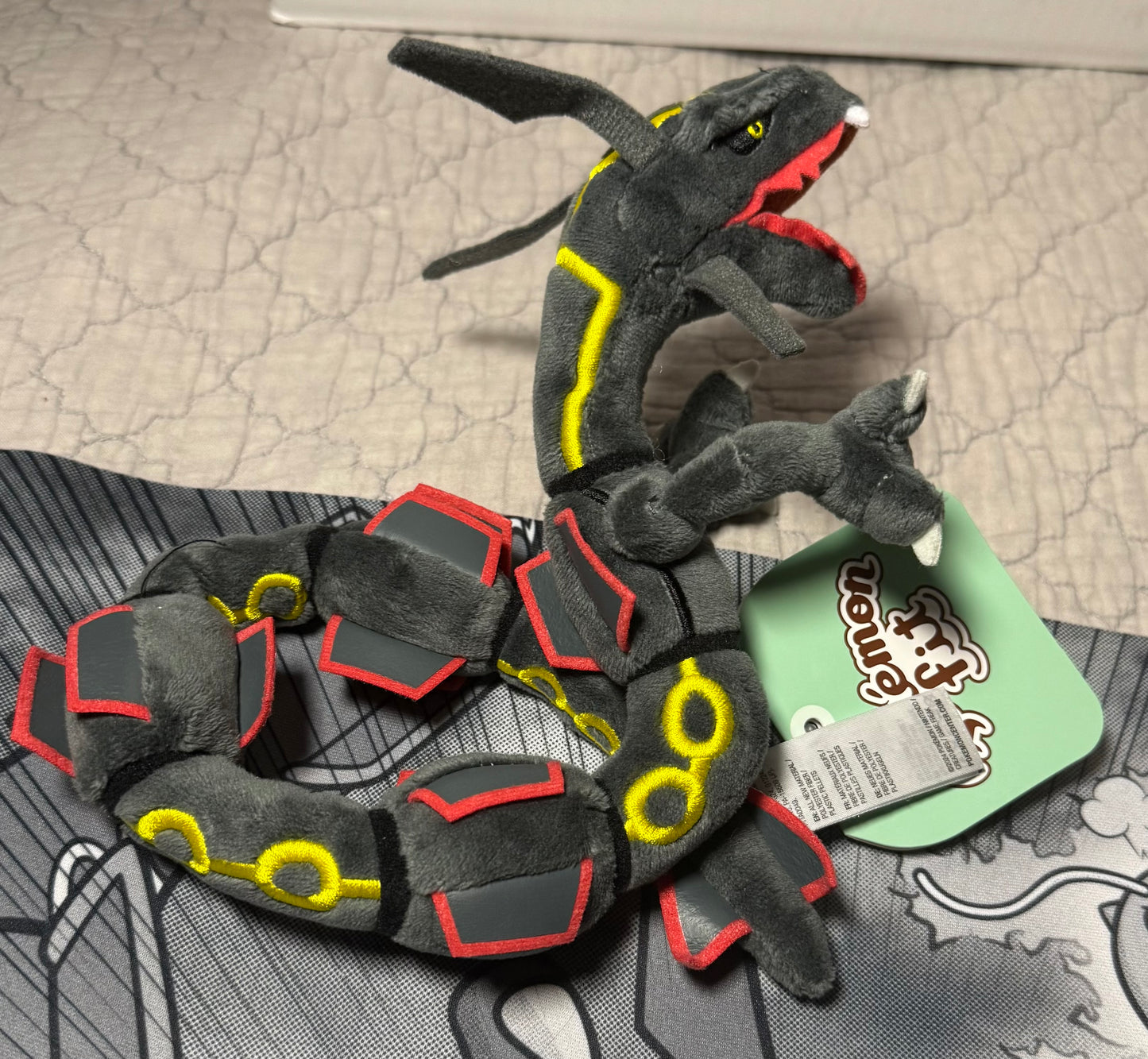 Pokemon Fit Shiny Rayquaza Plush [JPN]