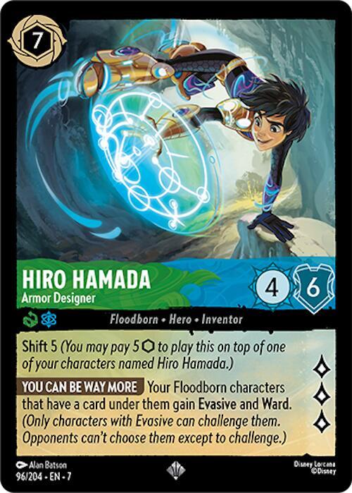Hiro Hamada | Armor Designer [Super Rare - 96/204]