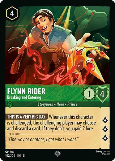 Flynn Rider | Breaking and Entering [Super Rare - 102/204]