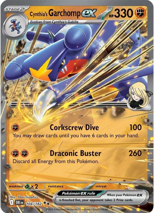 Cynthia’s Garchomp ex [104/182 - ENG]