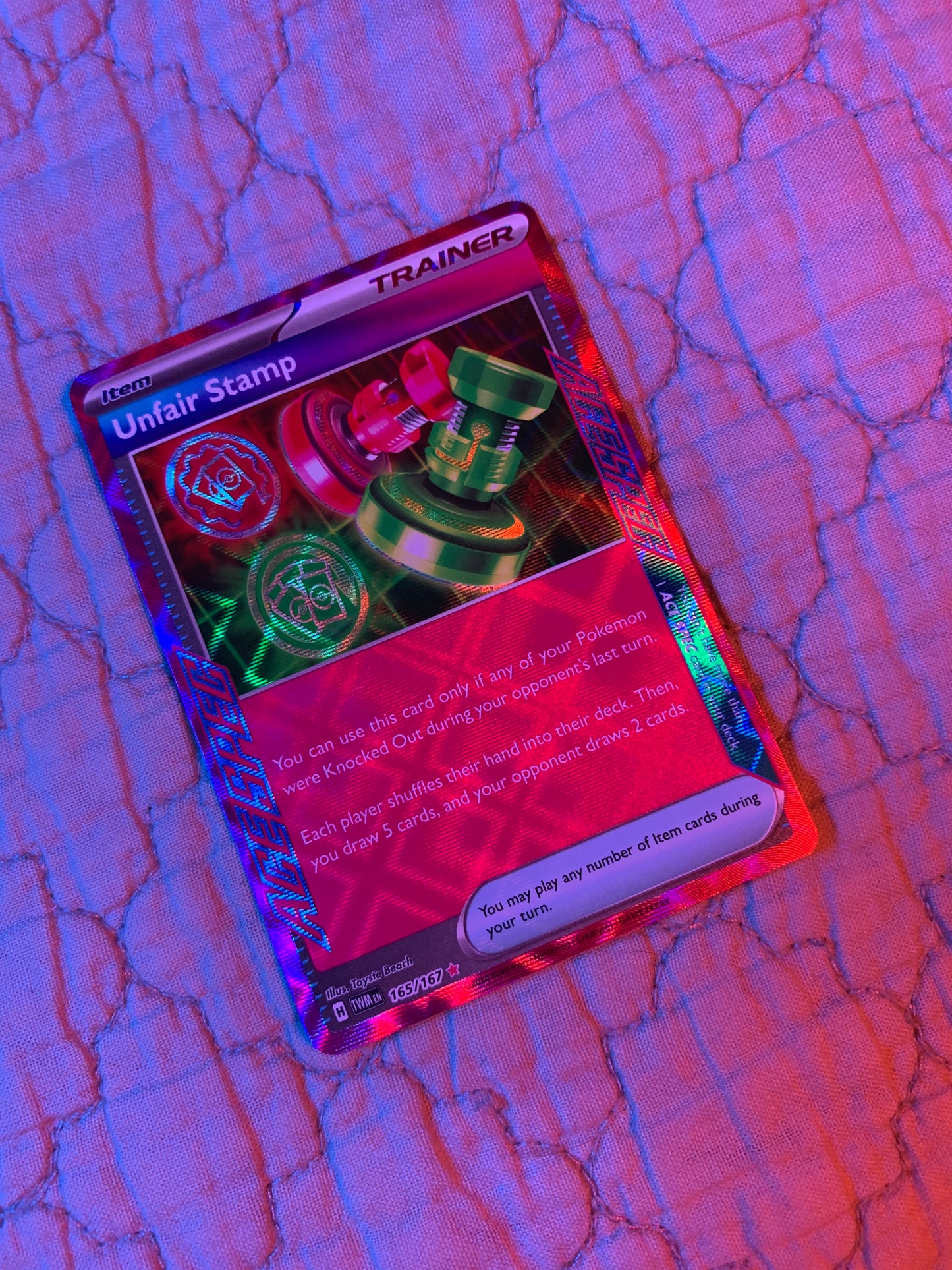 Unfair Stamp