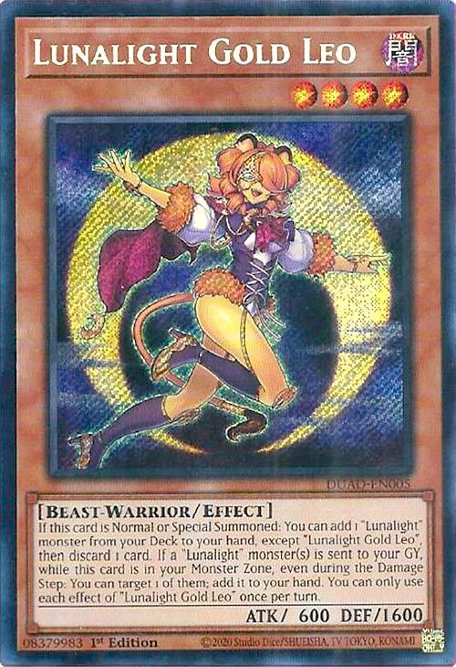 Lunalight Gold Leo [Secret Rare - DUAD-EN005]