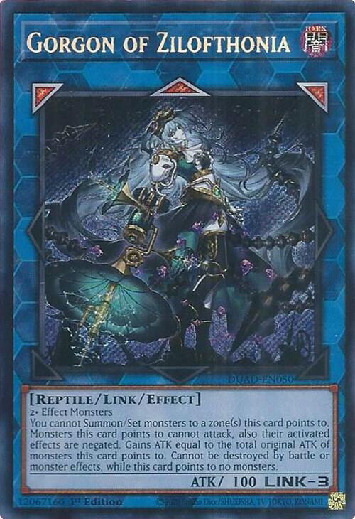 Gorgon of Zilofthonia [Secret Rare - DUAD-EN050]