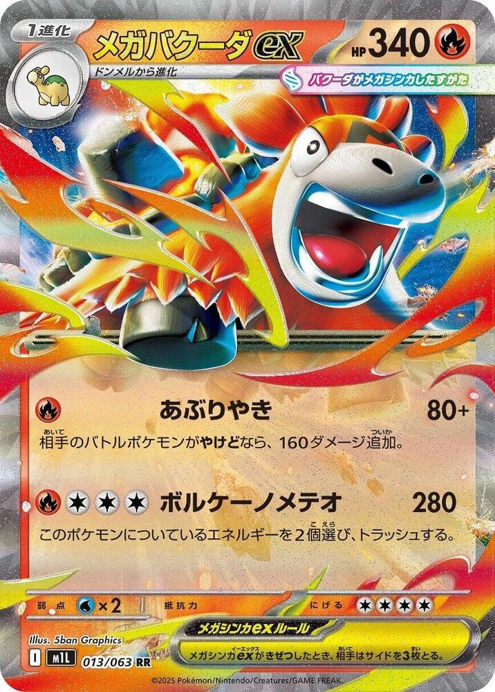 Mega Camerupt ex [JPN]