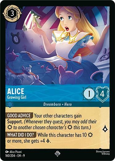 Alice | Growing Girl [Super Rare - 160/204]