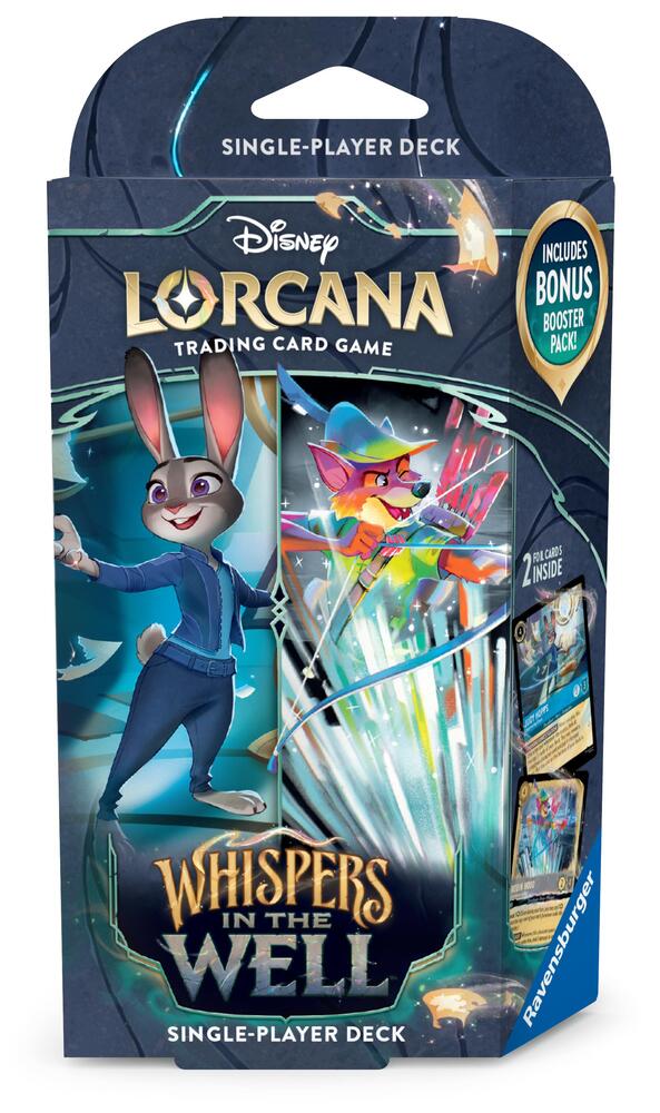 Lorcana Whispers in the Well Starter Deck - Sapphire & Steel [ENG]