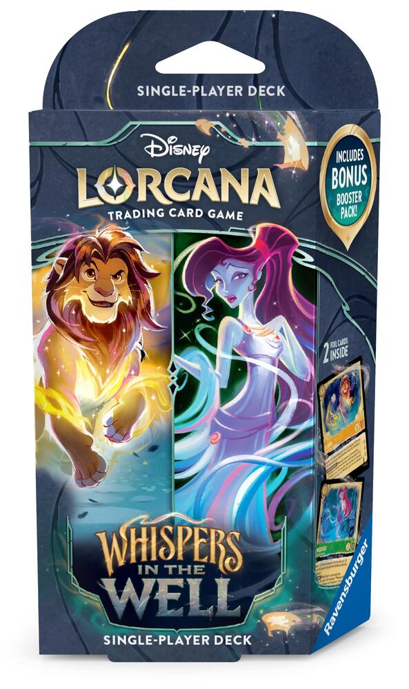 Lorcana Whispers in the Well Starter Deck - Amber & Emerald [ENG]