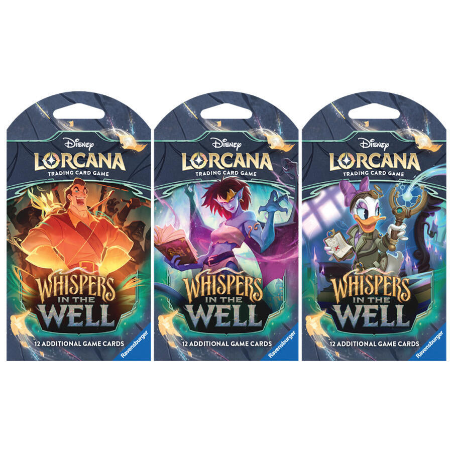 Lorcana Whispers in the Well Sleeved Booster Pack [ENG]