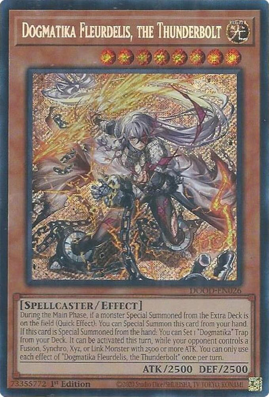 Dogmatika Fleurdelis, the Thunderbolt [Secret Rare - DOOD-EN026]
