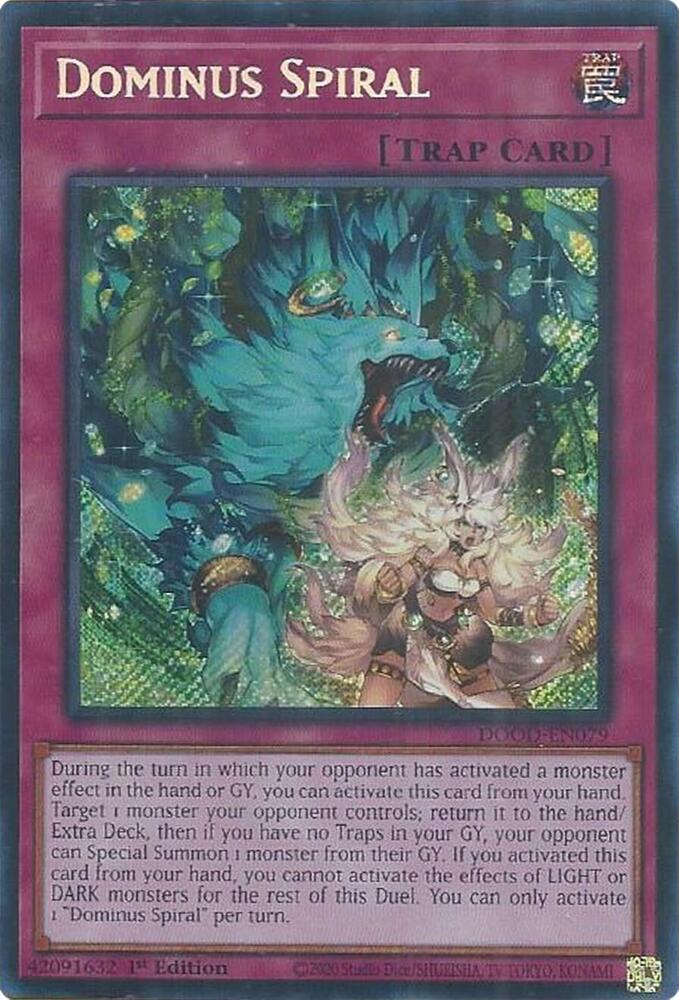 Dominus Spiral [Secret Rare - DOOD-EN079]